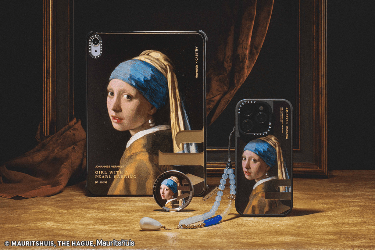CASETiFY x The Mauritshuis Vermeer Girl with a Pearl Earring iphone case