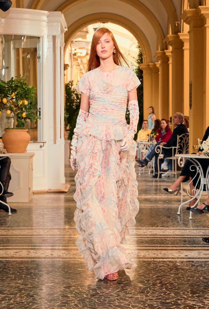 chanel 2025/26 Cruise lake como hightlight runway details looks italy story