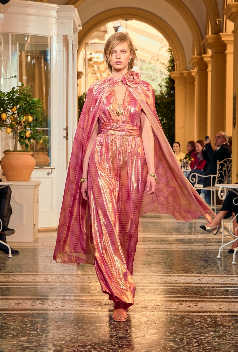 chanel 2025/26 Cruise lake como hightlight runway details looks italy story