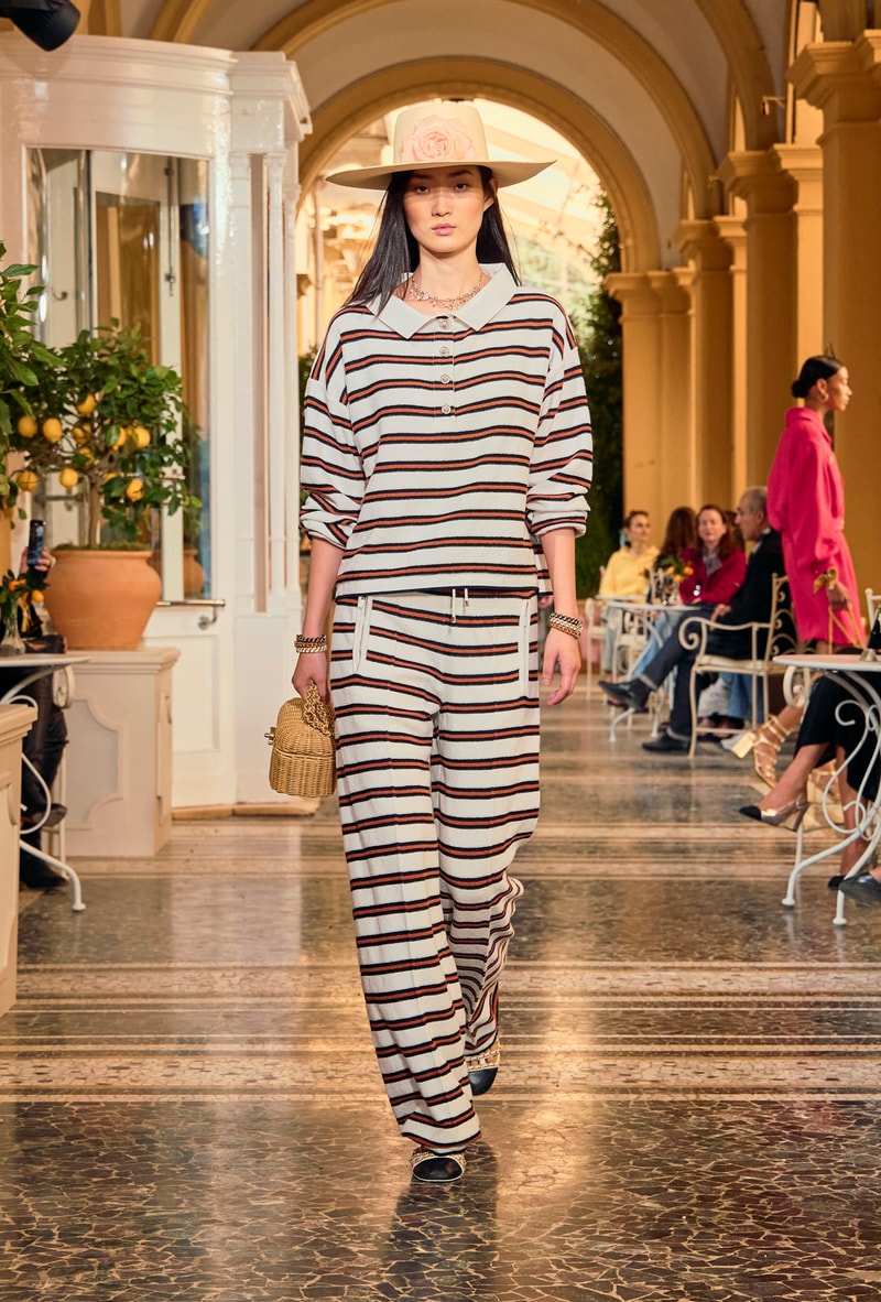 chanel 2025/26 Cruise lake como hightlight runway details looks italy story