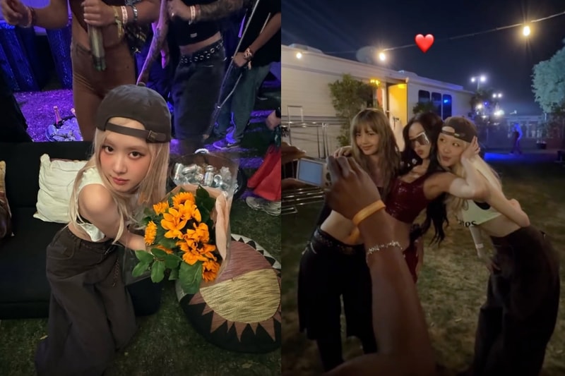 「五花肉CP」Coachella 合體應援 Jennie，後台互動太有愛了！