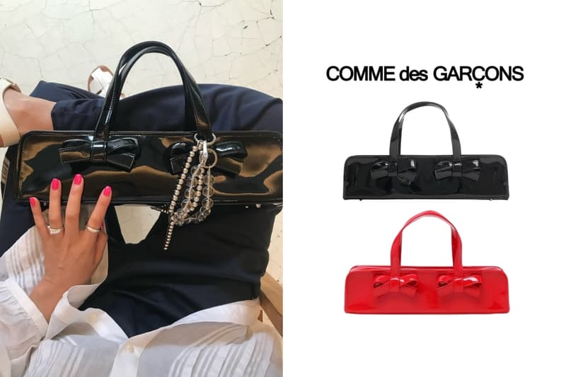 COMME des GARÇONS 一上架即斷貨的蝴蝶結法棍手袋,時尚女生為了它跑遍東京!