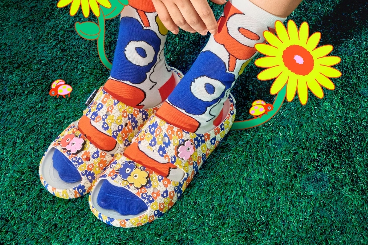 Crocs 攜手 Marimekko 推出首款聯乘系列:Unikko 花卉印在洞洞鞋上,走到哪都是焦點!