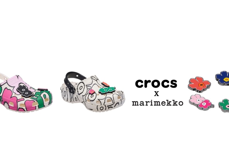 Crocs 攜手 Marimekko 推出首款聯乘系列：Unikko 花卉印在洞洞鞋上，走到哪都是焦點！