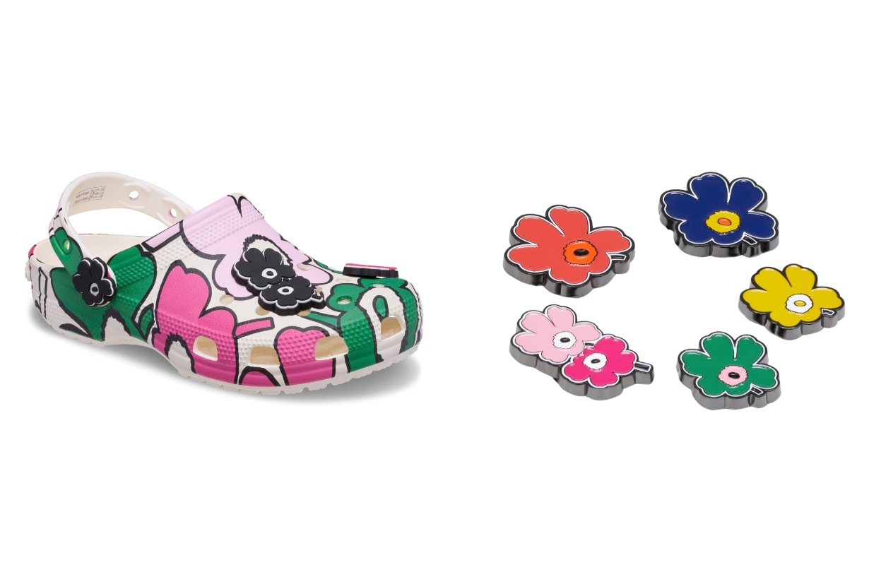 Crocs 攜手 Marimekko 推出首款聯乘系列:Unikko 花卉印在洞洞鞋上,走到哪都是焦點!