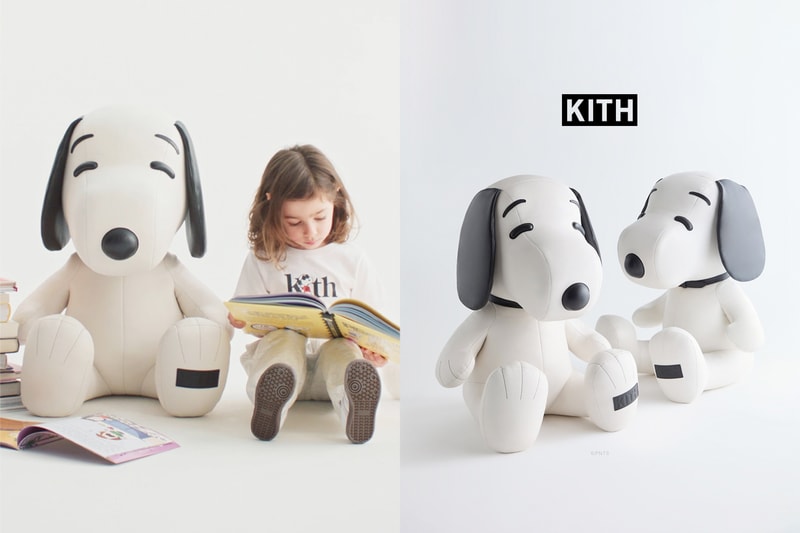 《Peanuts》75 週年與 Kith 聯名，推出了一款 Snoopy 大娃娃！100% 超療癒！
