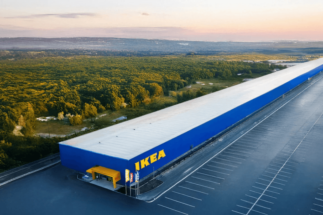 IKEA straight line store concept cannot get lost