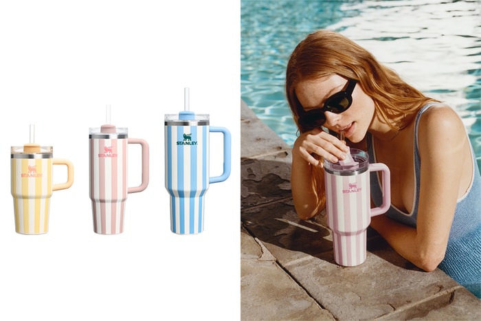 鎖定新目標:保溫瓶 Stanley 夏日條紋配色太可愛,美國女生們看到已失控!