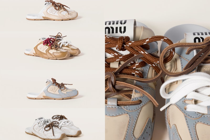 還沒入手 Miu Miu x New Balance 聯名？一口氣上架 5 款穆勒球鞋，就快要斷貨！