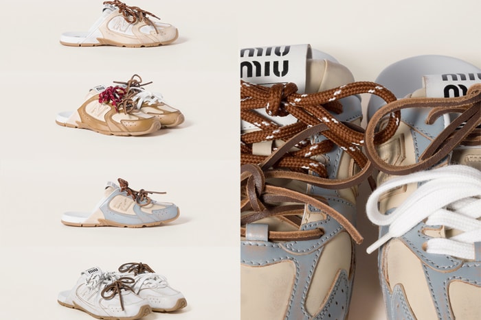 就快要斷貨:還沒入手 Miu Miu x New Balance 聯名?一口氣上架 5 款穆勒球鞋!