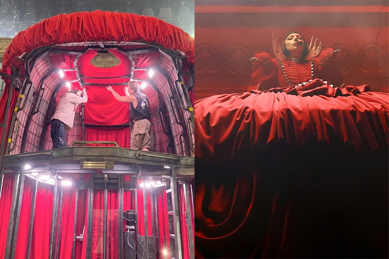 Coachella 封神舞台上，Lady Gaga 那件 274m 布製成的超巨禮服來自澳籍台裔設計師之作！