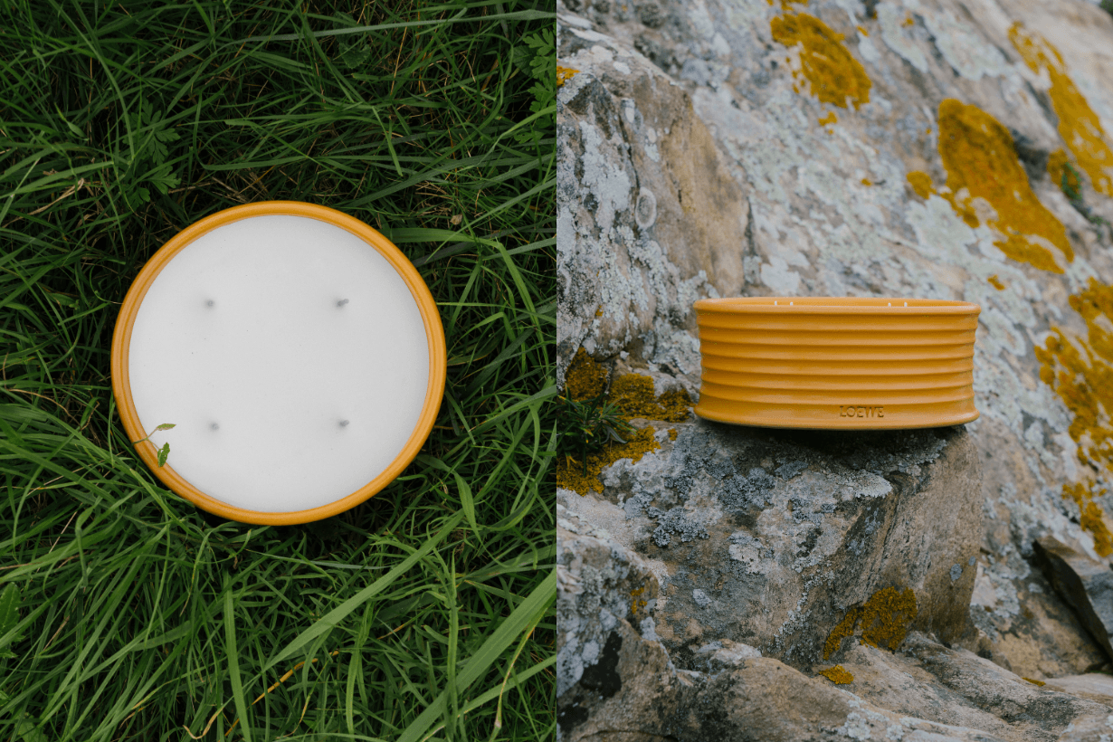 LOEWE Outdoor Candle Ginger Verbena release