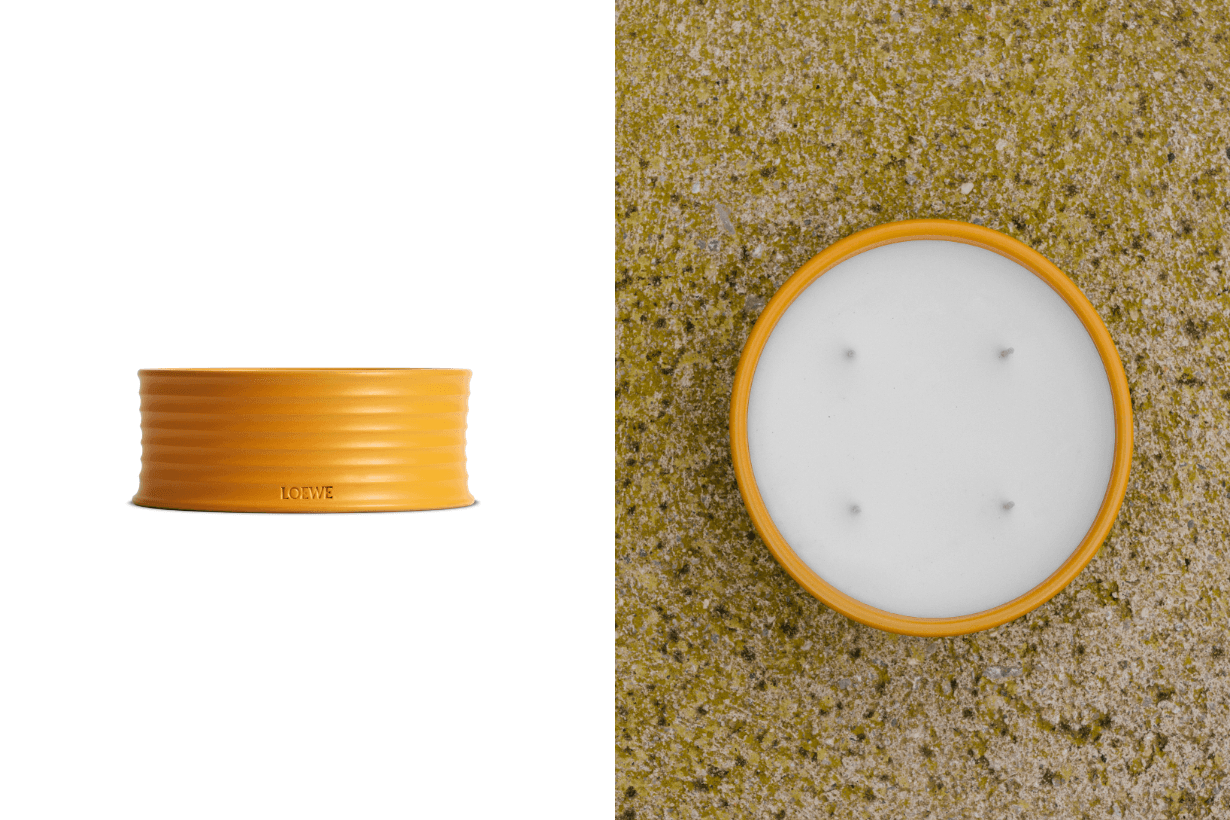 LOEWE Outdoor Candle Ginger Verbena release