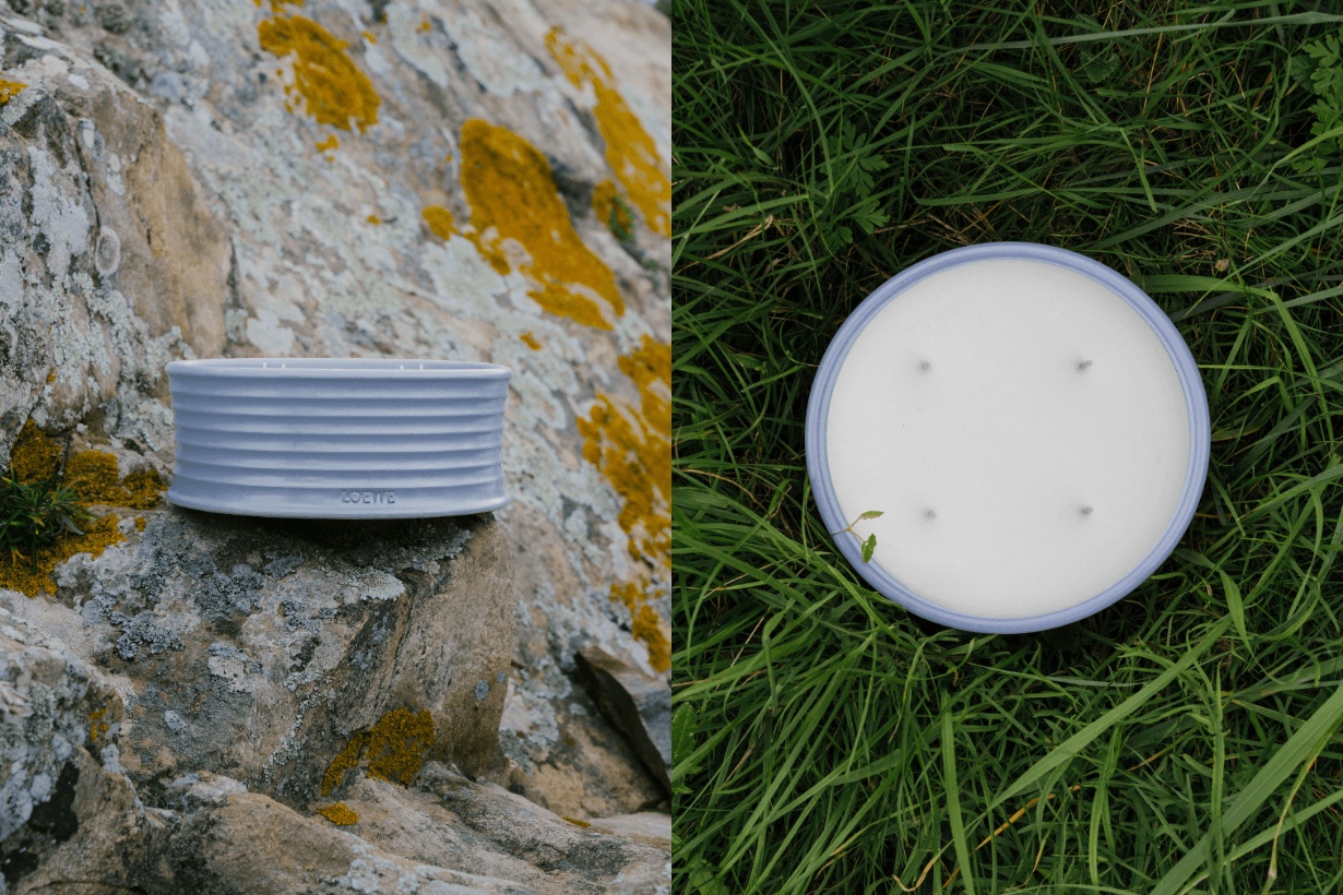 LOEWE Outdoor Candle Ginger Verbena release