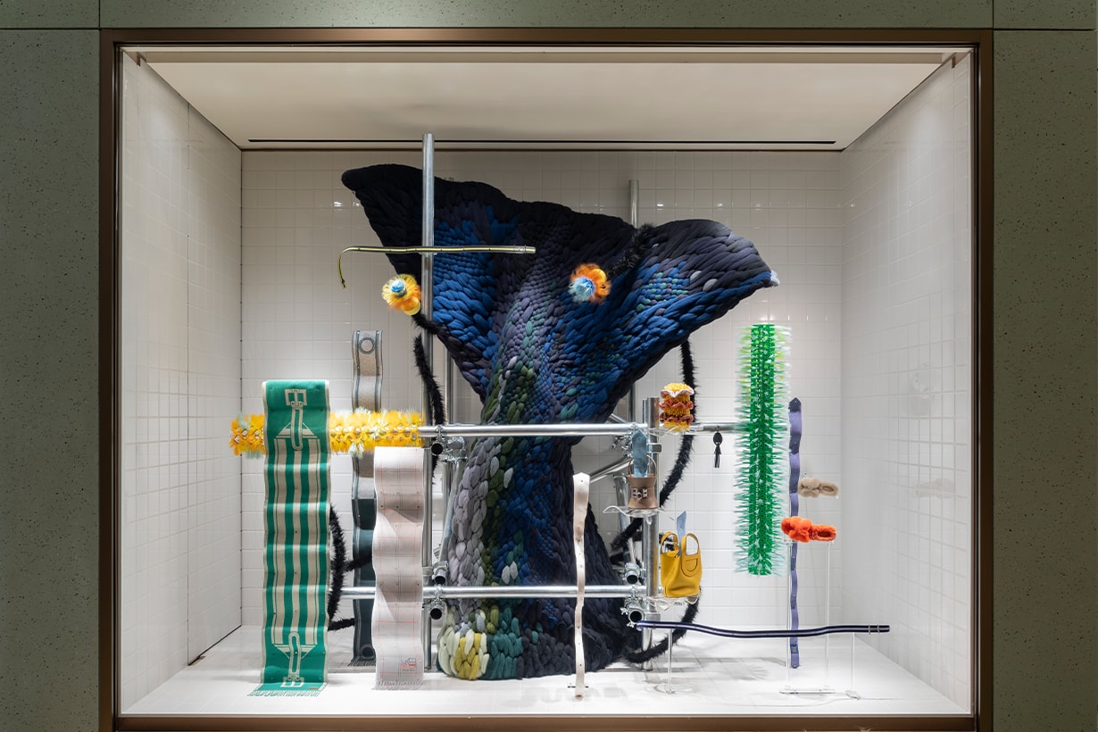 Hermès top city taichung reopen store design space detail