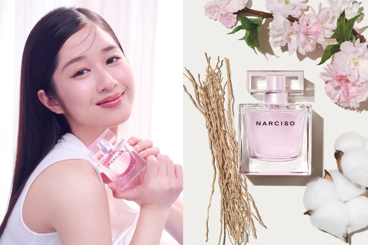 narciso rodriguez 全新 NARCISO radiante 淡香精，淡紫色的適透瓶身與細膩氣息令人一見迷上