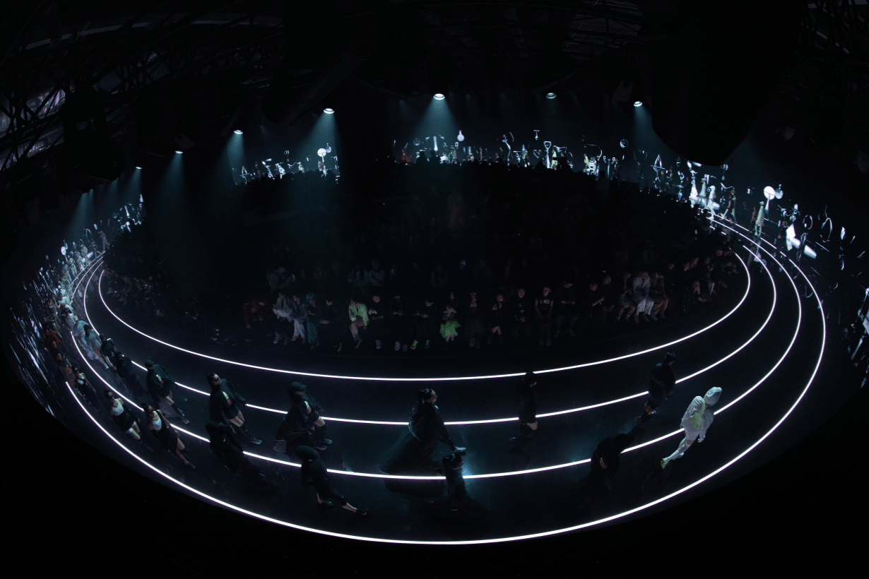 Nike Victory Lap fashion show shanghai fashion week 2025