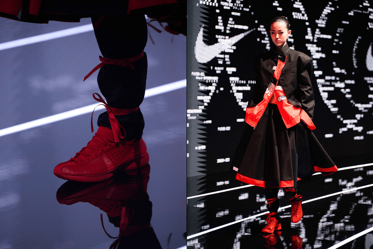 Nike Victory Lap fashion show shanghai fashion week 2025