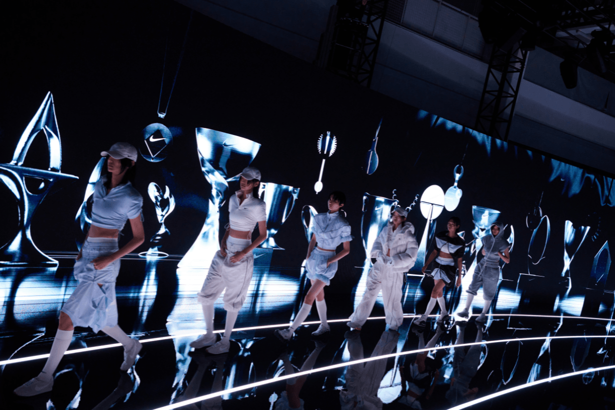 Nike Victory Lap fashion show shanghai fashion week 2025