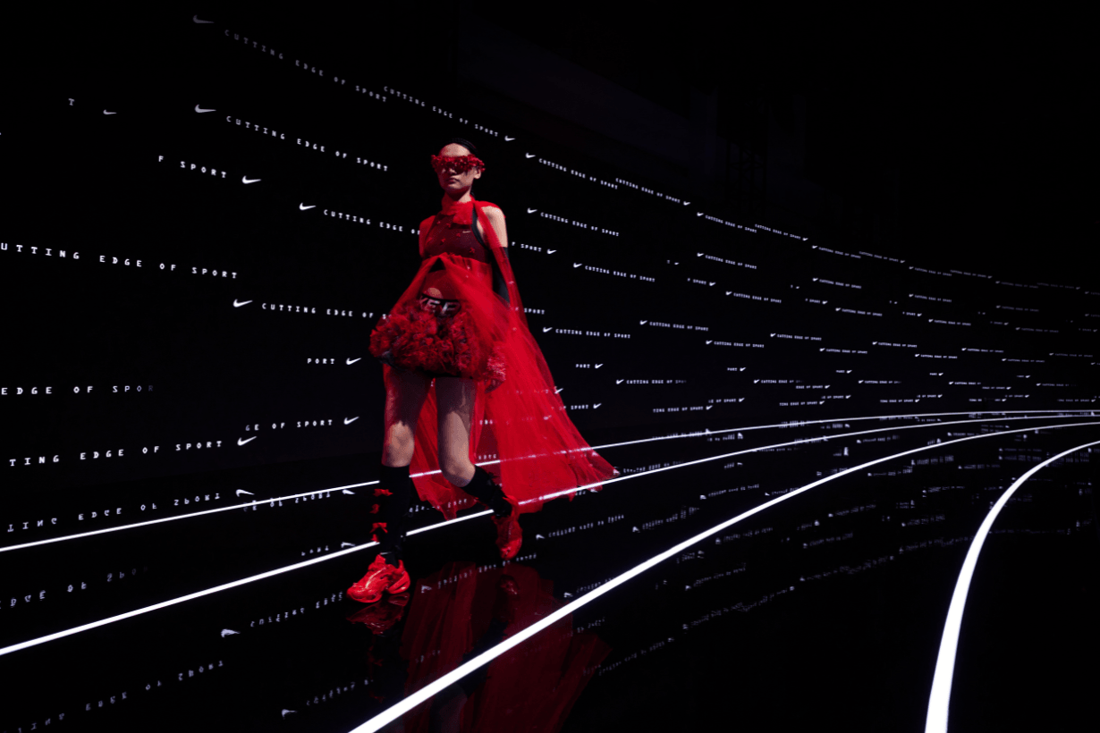 Nike Victory Lap fashion show shanghai fashion week 2025