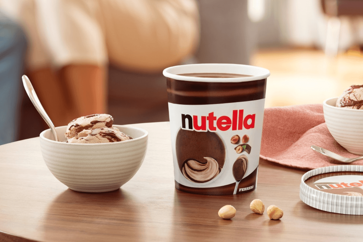 Nutella ice cream taiwan release