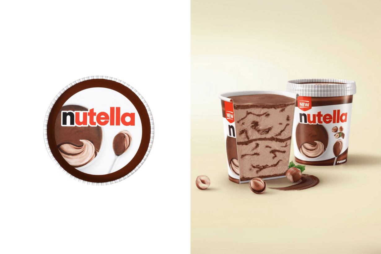 Nutella ice cream taiwan release