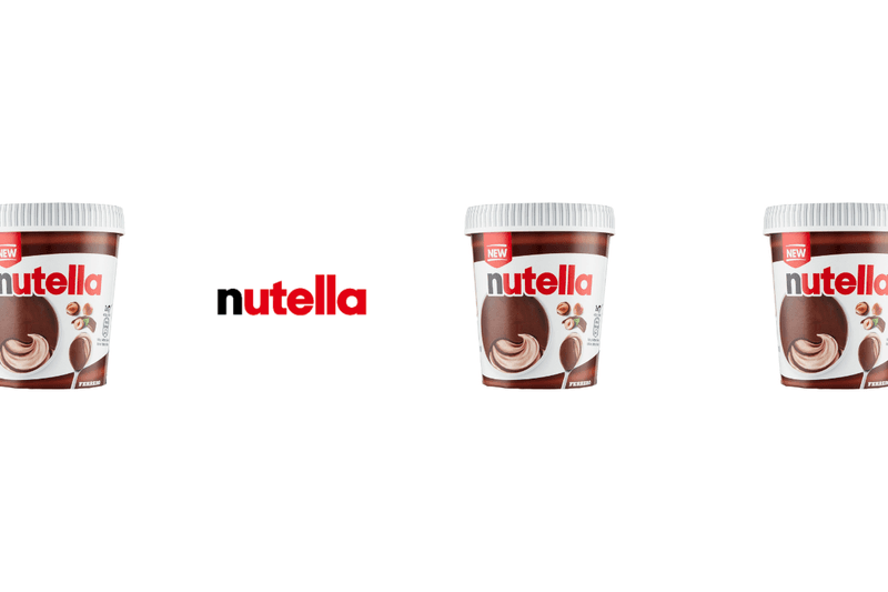 Nutella ice cream taiwan release
