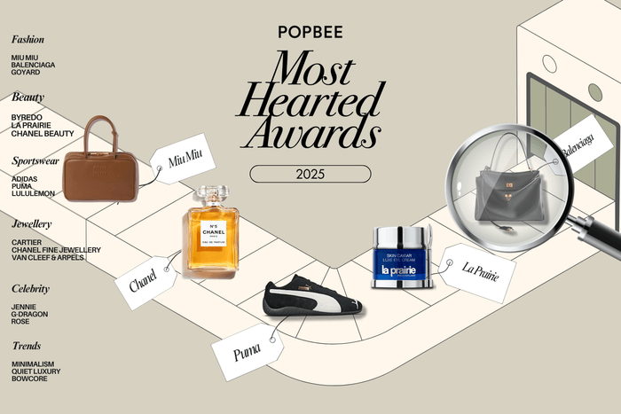 Most Hearted Awards 2025 結果揭曉 —— 你最愛的時尚及美妝潮流有入選嗎?
