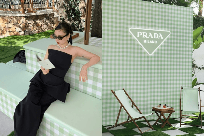 人生四格拍貼+限定口味 gelato ... PRADA Beauty 竟偷偷辦了一場時髦野餐!