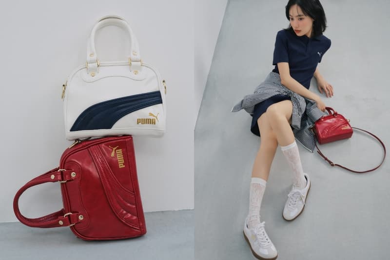 PUMA x Lily Brown 聯乘:復古漆皮保齡球袋+ Polo 連身裙,絕對能把你燒到!
