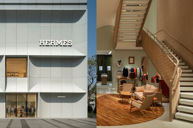 台中大遠百開幕 Hermès 巴黎建築師操刀：遼闊 2 層樓 + 16 個工藝區，被稱是台灣最美的一間！