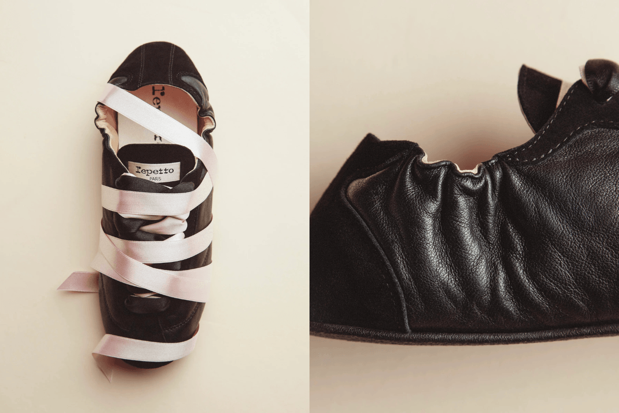 Repetto Tennis Silk Balletcore Style