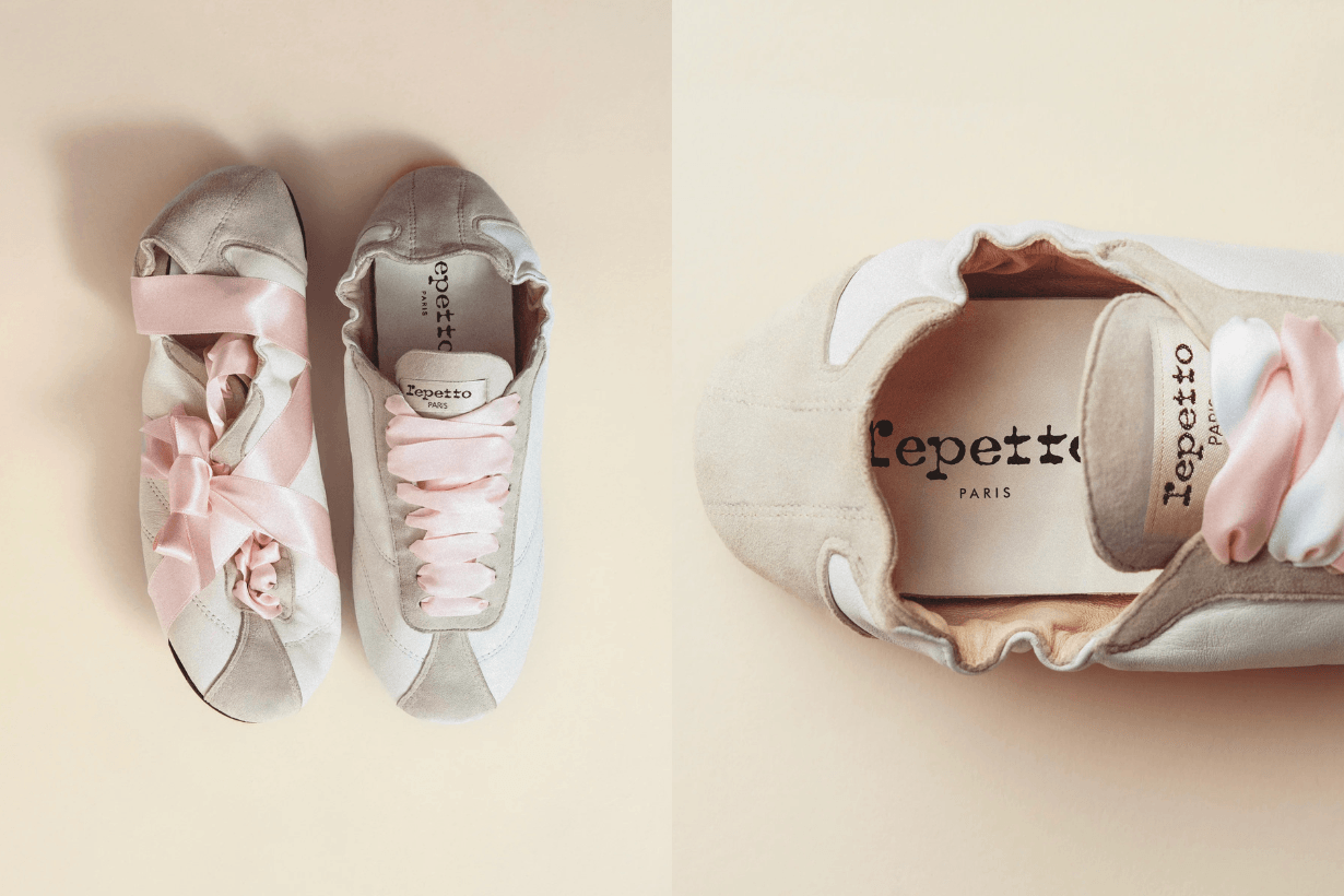 Repetto Tennis Silk Balletcore Style