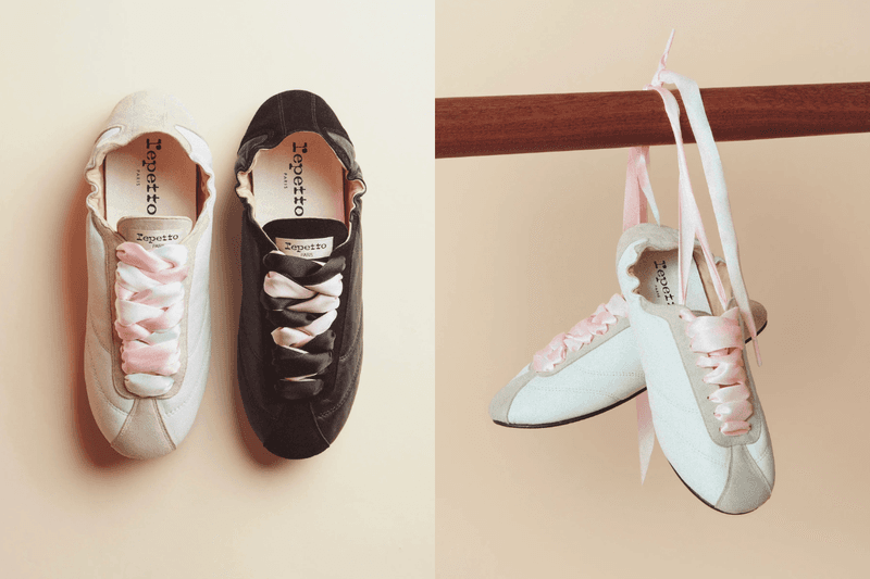 Repetto Tennis Silk Balletcore Style
