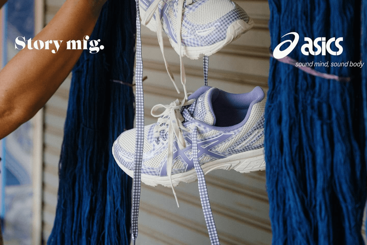 STORY mfg x ASICS Gel-Venture 6 Sneakers info