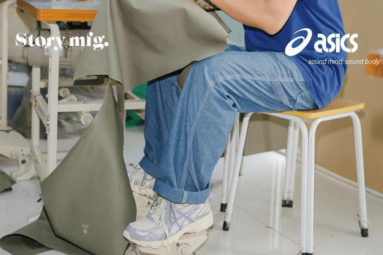 STORY mfg x ASICS Gel-Venture 6 Sneakers info
