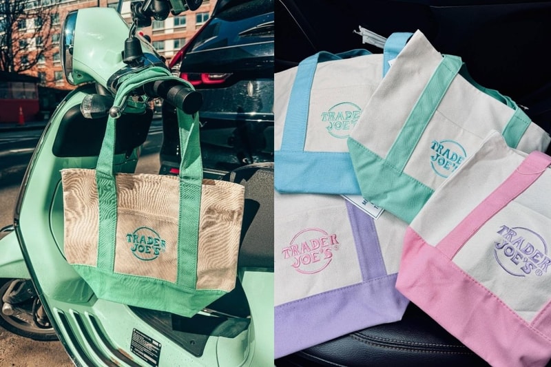 美國超市 Trader Joe's 推出的帆布袋，本月最火熱的 IT Bag！