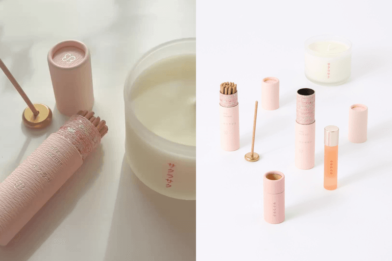 為櫻花而生的香氛系列：日本小眾品牌 uka 首次推出蠟燭、線香，點燃生活的儀式感。