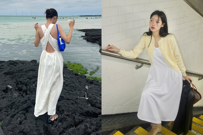 夏季必備一條白色連身裙:5 種不同演繹法,讓你穿出專屬女人味