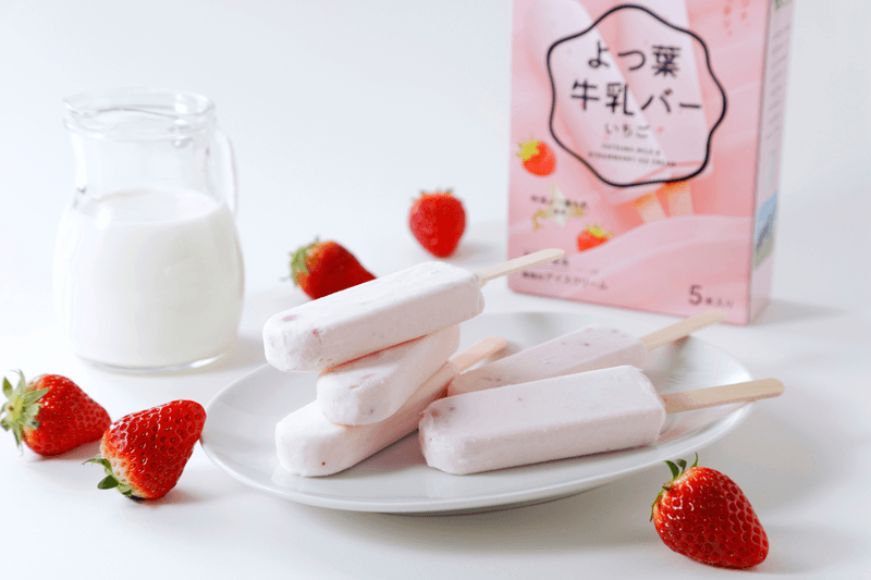 yotsuba milk strawberry ice cream taiwan release
