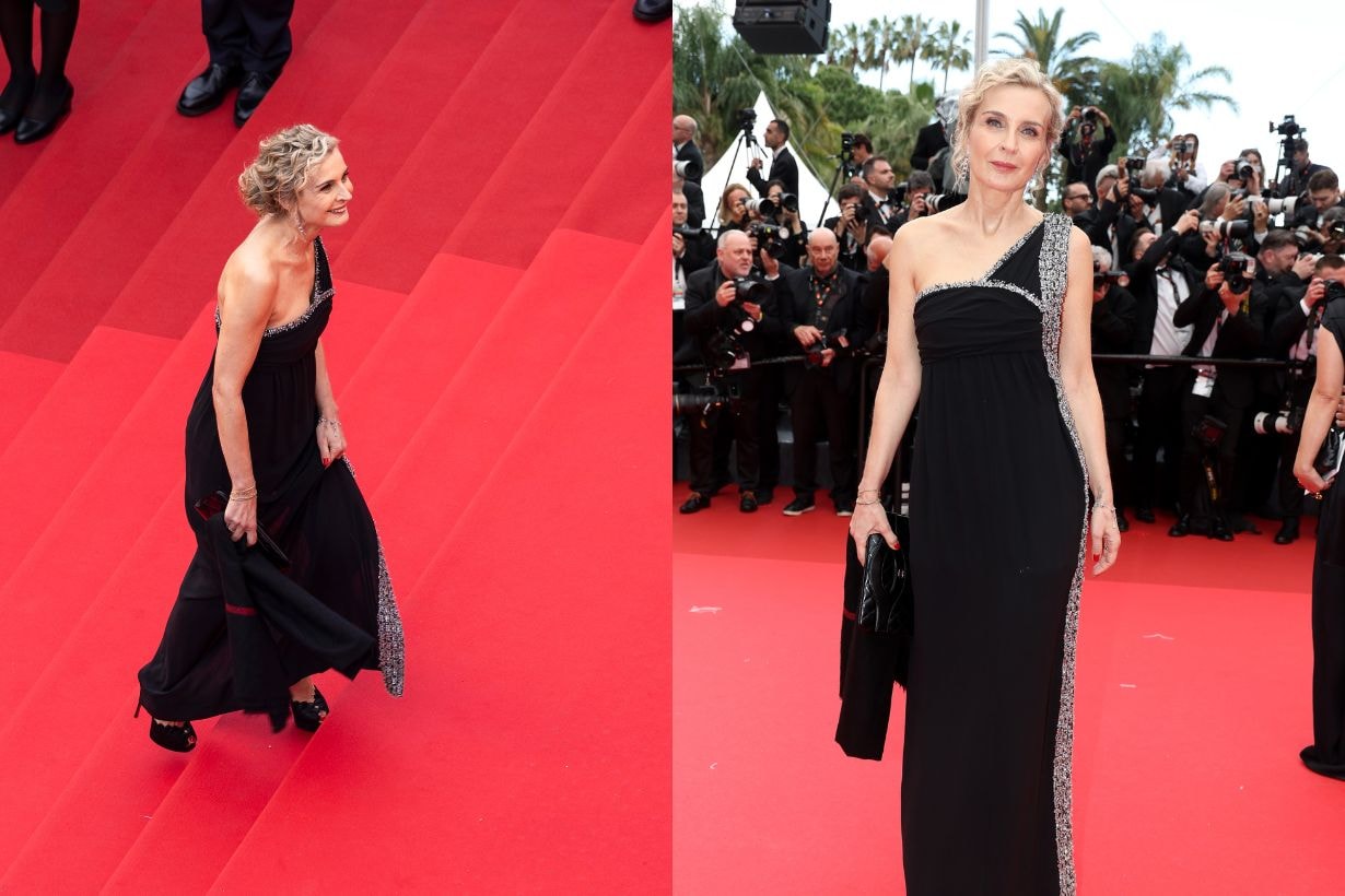 2025 festival de cannes 78th Red Carpet Bella Hadid Julia Garner Black dress
