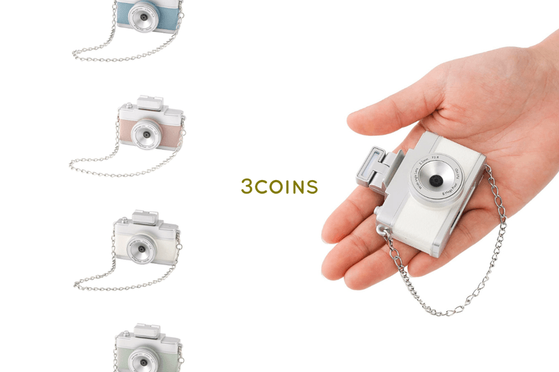 被日本女生搶到缺貨！來自 3COINS 的復古迷你相機，讓拍照變得有趣又好玩！