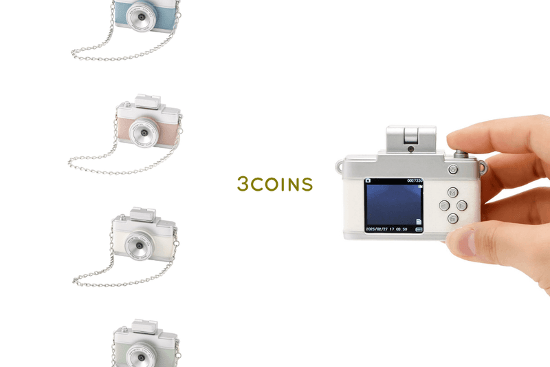 3COINS Mini Toy Camera hot item Japanese Girl