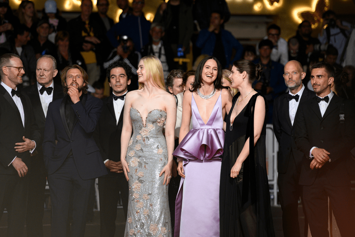 Festival de Cannes 2025 Affeksjonsverdi Sentimental Value Red Carpet Elle Fanning