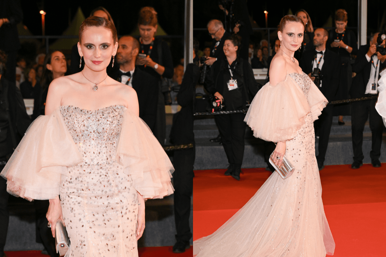 Festival de Cannes 2025 Affeksjonsverdi Sentimental Value Red Carpet Elle Fanning