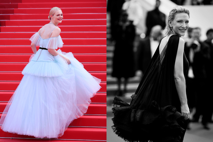 2025 坎城影展遇上大停電?依舊擋不住閉幕紅毯上,女明星們再次美豔登場!