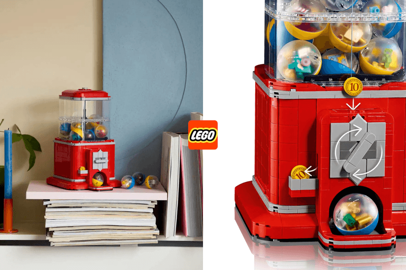 擁有自己的一台扭蛋機也太夢幻：LEGO 這款新設計，真的能轉出樂高人偶！