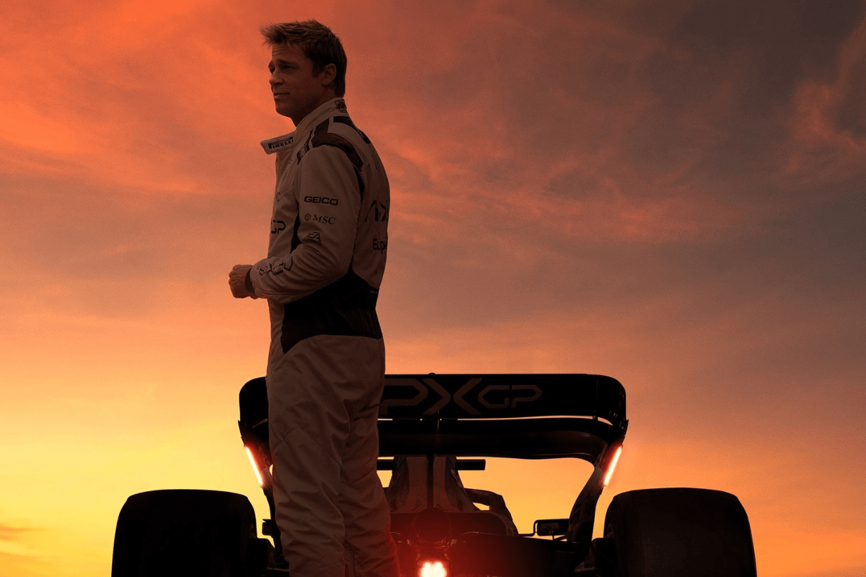 Brad Pitt F1 movie trailer Messy Rose