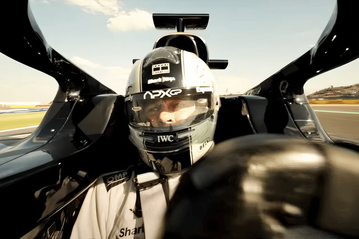 Brad Pitt F1 movie trailer Messy Rose
