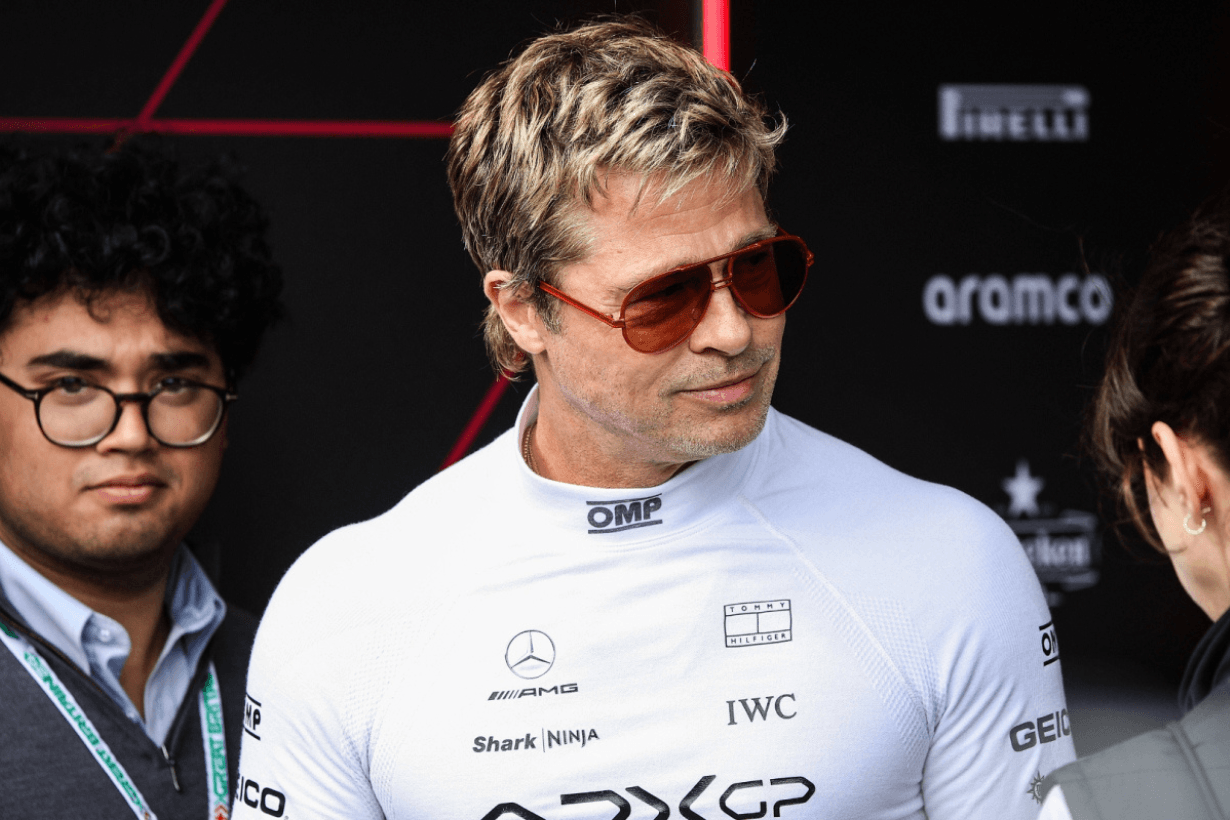 Brad Pitt F1 movie trailer Messy Rose